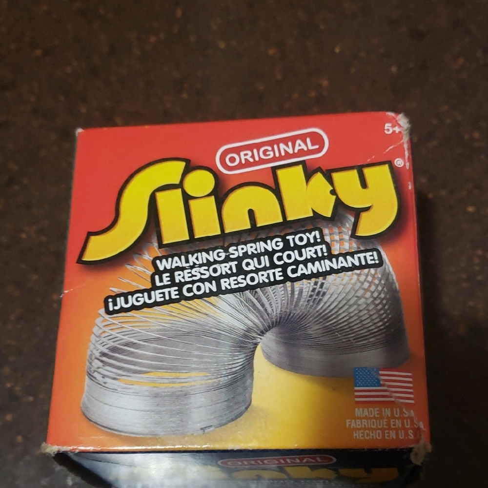 Original Slinky Original Silver Walking Spring Toy